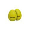 SE-1-YW Hayman  shaker eggs, plastic, pair, yellow, 45 grams