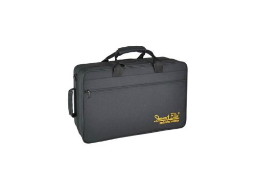 Stewart Ellis SE-1100-L Pro Series Flügelhorn – Gelbmessing, Monel-Ventile, 11,5 mm Bohrung, 151,8 mm Schallstück, französische Züge, Softcase