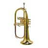 SE-1100-L Stewart Ellis Pro Series fluegelhorn, monel valves, yellow brass lacquer, with soft case