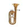 SE-1380-L Stewart Ellis Pro Series tenor horn, monel valves, gold lacquer, with soft case