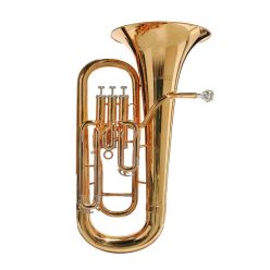   SE-1420-L Stewart Ellis Pro Series euphonium, monel valves, gold lacquer, with soft case