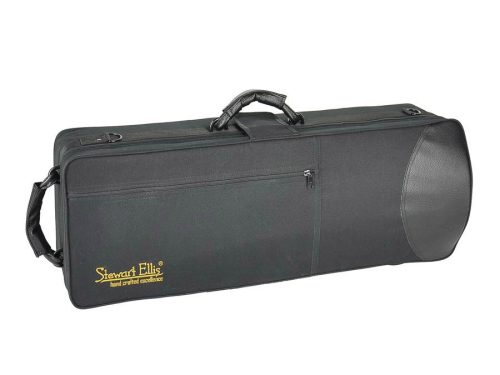Stewart Ellis SE-2920-L Elite Series Tenorposaune in B/F – Goldlack, 13,89 mm Bohrung, Drehventil, 214 mm Schallstück, Softcase