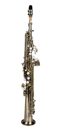 SE-700-ALB Stewart Ellis Pro Series soprano sax, Pisoni pads, antique light bronze, with soft case