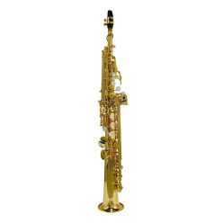   SE-700-L Stewart Ellis Pro Series soprano sax, Pisoni pads, yellow brass lacquer, with soft case