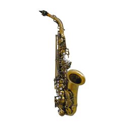   SE-710-ALB Stewart Ellis Pro Series alto sax, Pisoni pads, antique light bronze, with soft case