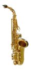 SE-710-L Stewart Ellis Pro Series alto sax, Pisoni pads, yellow brass lacquer, with soft case