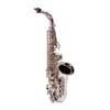 Stewart Ellis SE-710-N Pro Series Altsaxophon – vernickelt, Pisoni-Polster mit Metallresonatoren, Unter-Oktavklappe, mit Softcase
