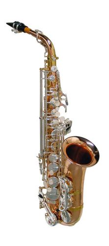 SE-710-RC Stewart Ellis Pro Series alto sax, Pisoni pads, red copper, with soft case