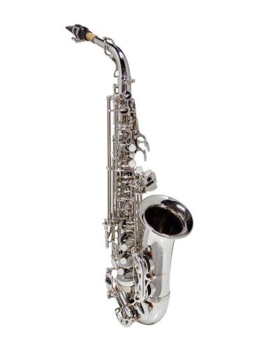 SE-710-S Stewart Ellis Pro Series alto sax, Pisoni pads, silver plated, with soft case