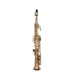   SE-760-L Stewart Ellis Pro Series sopranino sax, Pisoni pads, gold lacquer, with soft case