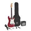 SE1SK-CAR SX  ST style electric guitar pack, 10W amp, bag, tuner, strap, cable & 6 picks,  candy apple red