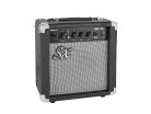 SE1SK-LHBK SX  LEFTHAND ST style e-guitar pack, 10W amp, bag, tuner, strap, cable & 6 picks,  black