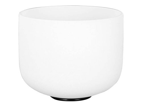 SECF9A Sela  quartz crystal singing bowl 9" 440Hz A, with mallet and silicone ring