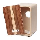 SEL002A Sela  cajon CaSela, satin nut