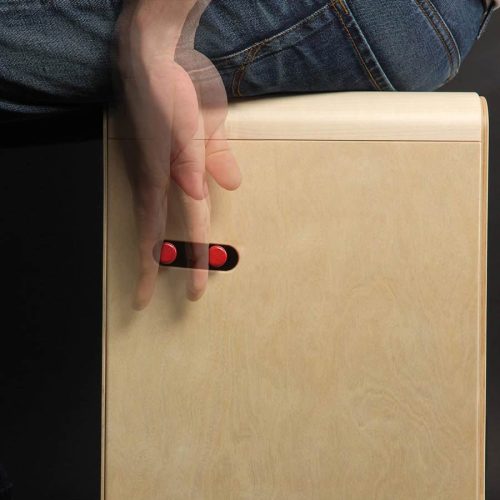 Sela SEL010 CaSela Pro Cajon – Satin Nut, mit Snare On/Off Mechanismus, Made in Germany