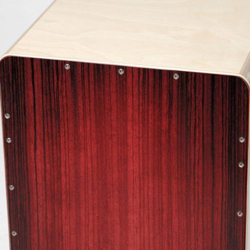 Sela SEL050 Varios Cajon – Rot, mit abnehmbarem Snare-System, Made in Germany