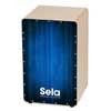 Sela SEL052 Varios Cajon – Blau, mit abnehmbarem Snare-System, Made in Germany
