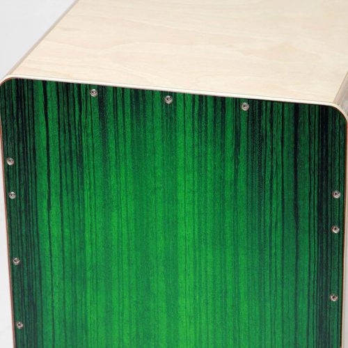 Sela SEL053 Varios Cajon – Grün, mit abnehmbarem Snare-System, Made in Germany
