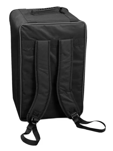 Sela SEL090 Cajon Rucksack – wasserabweisend, gepolstert, mit Zubehörfach, für Cajons bis 50 x 30 x 30 cm