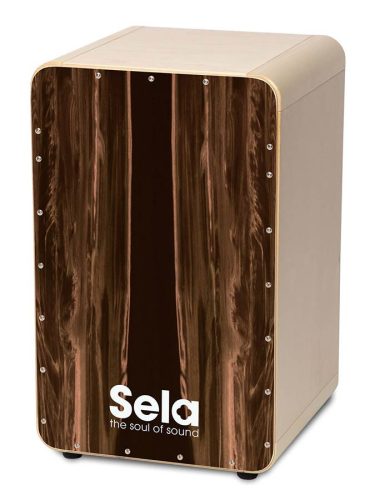 SEL105 Sela  cajon CaSela, dark nut