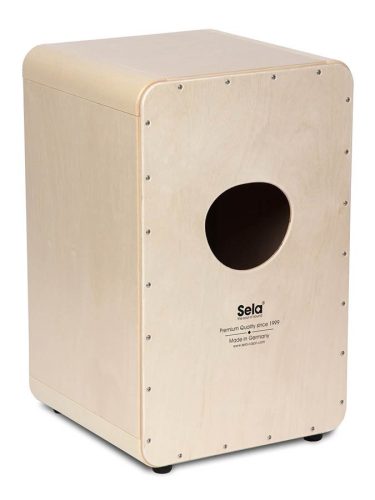 Sela SEL105 CaSela Cajon – Dark Nut, mit abnehmbarem Snare-System, Made in Germany