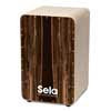 Sela SEL105 CaSela Cajon – Dark Nut, mit abnehmbarem Snare-System, Made in Germany