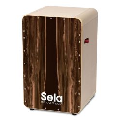   Sela SEL106 CaSela Pro Cajon – Dark Nut, mit Snare On/Off Mechanismus, Made in Germany