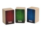 SEL108 Sela  mini cajon shaker set (soft, medium, hard)