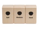 SEL108 Sela  mini cajon shaker set (soft, medium, hard)