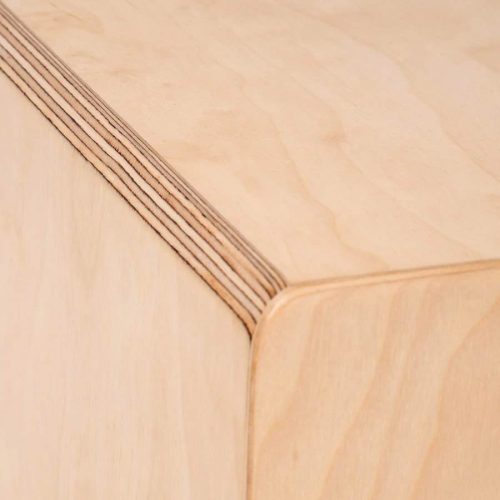 Sela SEL117 Primera Cajon – natur, Birke-Spielplatte, verstellbarer Snare, Made in Germany