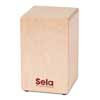 Sela SEL117 Primera Cajon – natur, Birke-Spielplatte, verstellbarer Snare, Made in Germany