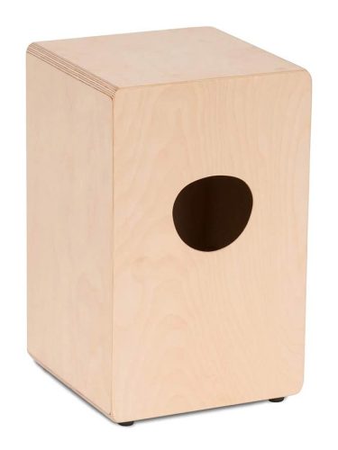 Sela SEL118 Primera Cajon – schwarz, Birke-Spielplatte, verstellbarer Snare, Made in Germany