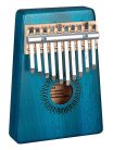 SEL244 Sela  kalimba 'Mahogany 10' blue