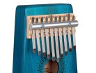 SEL244 Sela  kalimba 'Mahogany 10' blue