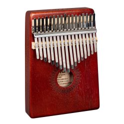 SEL247 Sela  kalimba 'Mahogany 17' red
