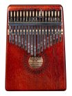 SEL247 Sela  kalimba 'Mahogany 17' red