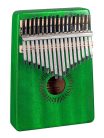 SEL248 Sela  kalimba 'Mahogany 17' green