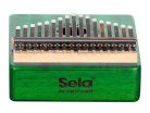 SEL248 Sela  kalimba 'Mahogany 17' green