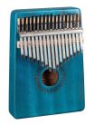 SEL249 Sela  kalimba 'Mahogany 17' blue