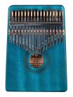 SEL249 Sela  kalimba 'Mahogany 17' blue