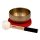 SEL260 Sela  brass singing bowl 12cm, with mallet - felt ring - cotton bag