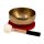 SEL262 Sela  brass singing bowl 17cm, with mallet - felt ring - cotton bag