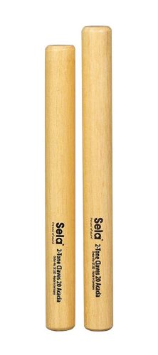 SEL282 Sela  2-tone claves 20mm, acacia