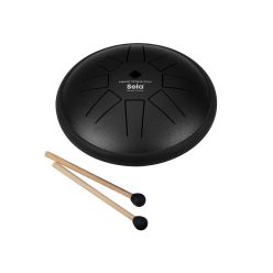 SEL360 Sela  tongue drum 6", 8 tongues, C major, black