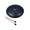 SEL361 Sela  tongue drum 6", 8 tongues, D major, navy blue