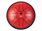 SEL362 Sela  tongue drum 6", 8 tongues, F minor, red