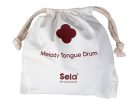 SEL362 Sela  tongue drum 6", 8 tongues, F minor, red