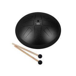   SEL370 Sela  tongue drum 10", 8 tongues, A Hirajoshi, black