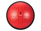 SEL374 Sela  tongue drum 10", 8 tongues, C Pygmy, red