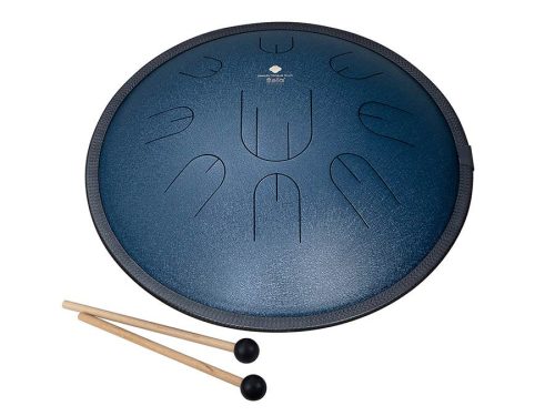 SEL381 Sela  tongue drum 14", 9 tongues, D Amara, navy blue